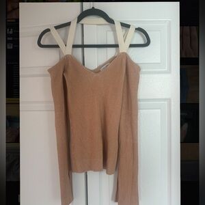 Ronny Kobo Collection Off-the-Shoulder Sweater S